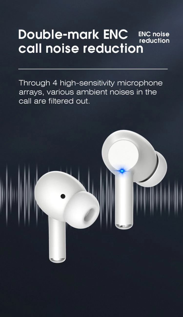 ENC wireless earbuds