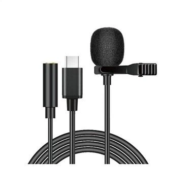 Dual Ports Lavalier Microphone